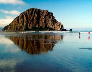 Chuck Abbe Morro Rock Reflection Small