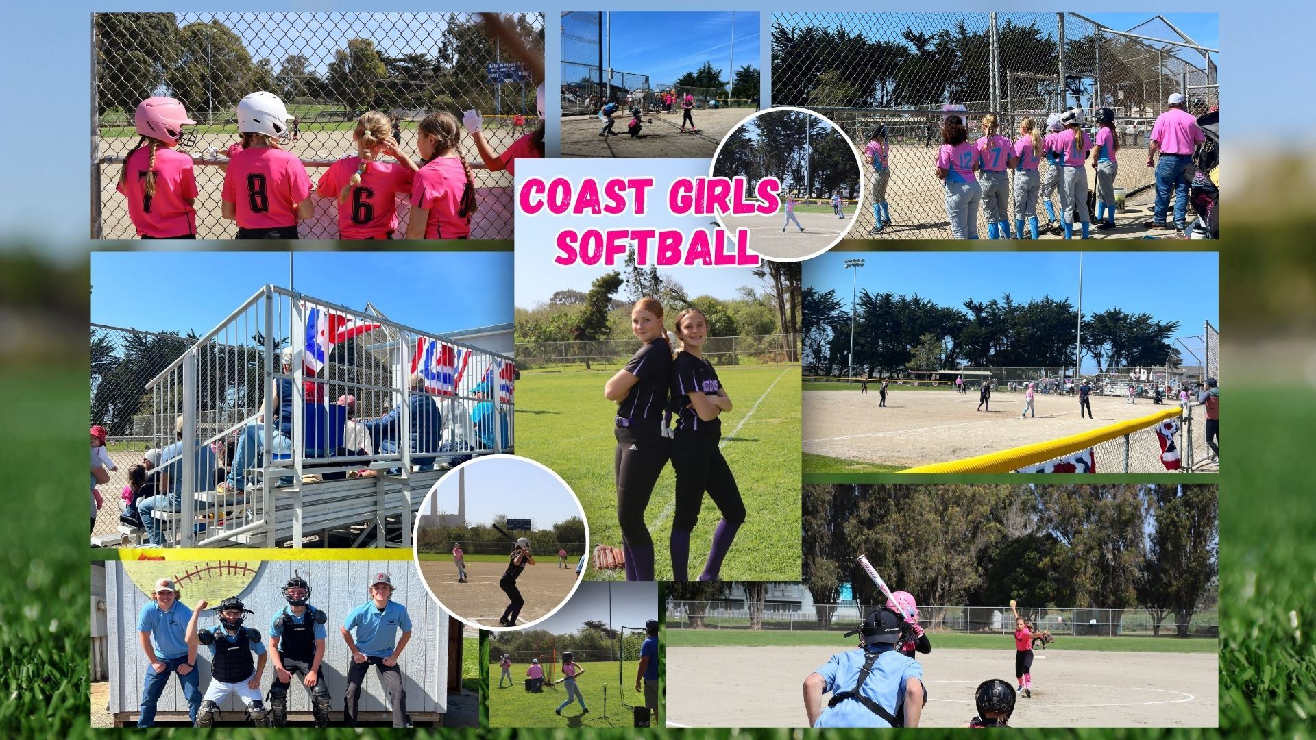 coast girls softball opening day ceremony (Presentation)